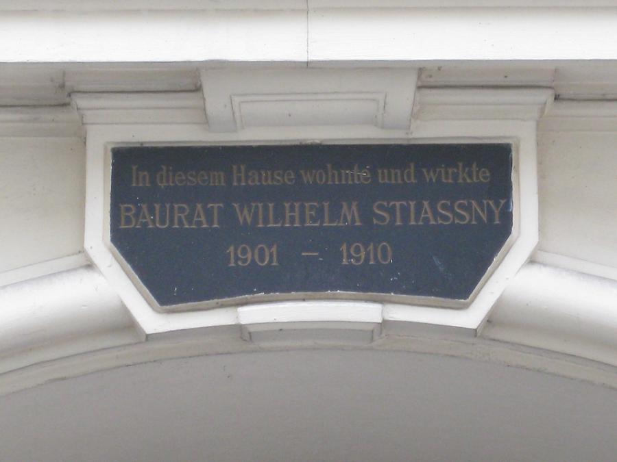 Wilhelm Stiassny Gedenktafel