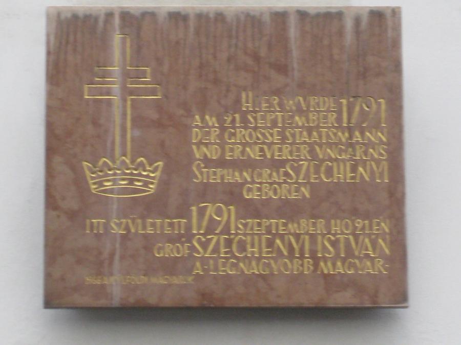 Stephan Graf Szechenyi Gedenktafel