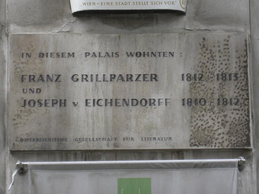 Franz Grillparzer Gedenktafel