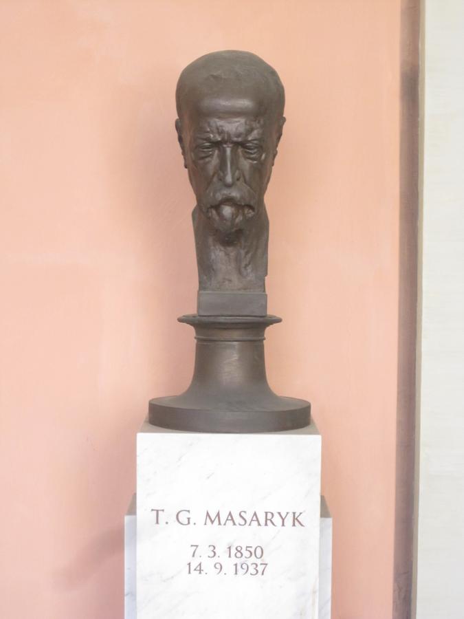 T. G. Masaryk Gedenkbüste