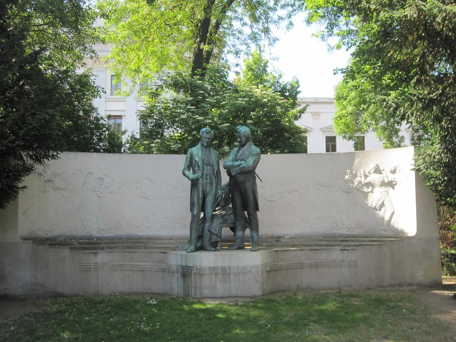 Denkmal Johann Strauß-Vater und Josef Lanner