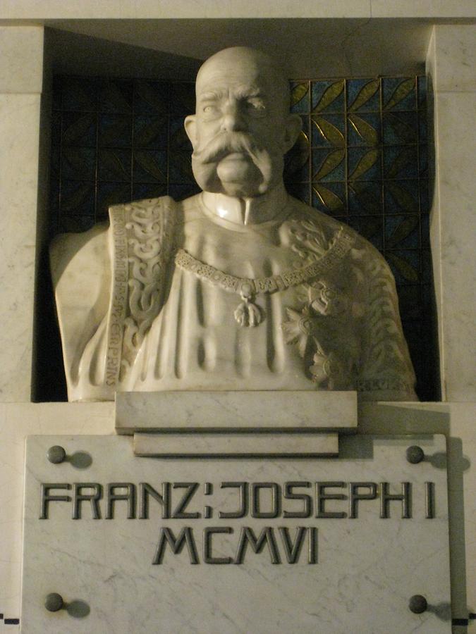 Kaiser Franz Joseph-Büste von Richard J. Luksch