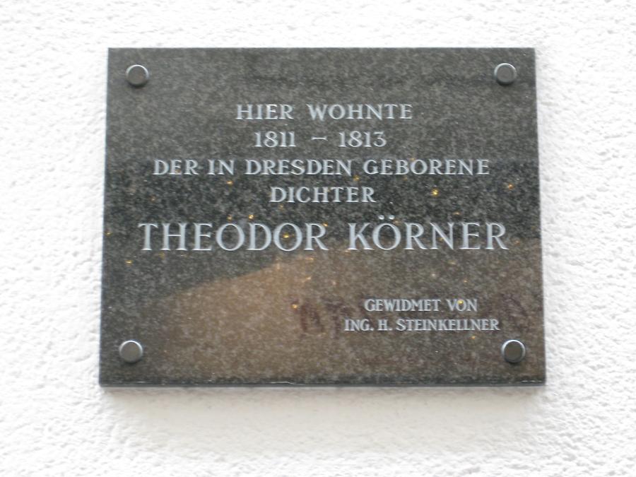 Theodor Körner Gedenktafel