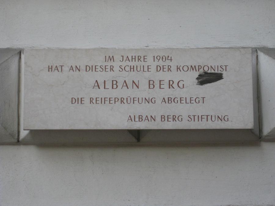 Alban Berg Gedenktafel