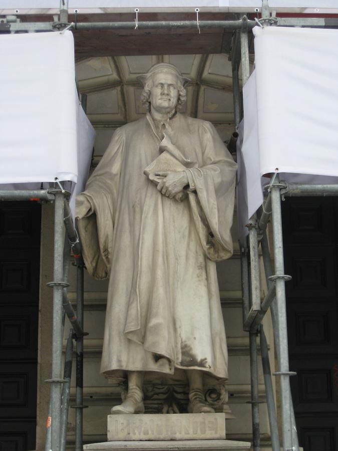 Donato Bramante Denkmal von E Swoboda