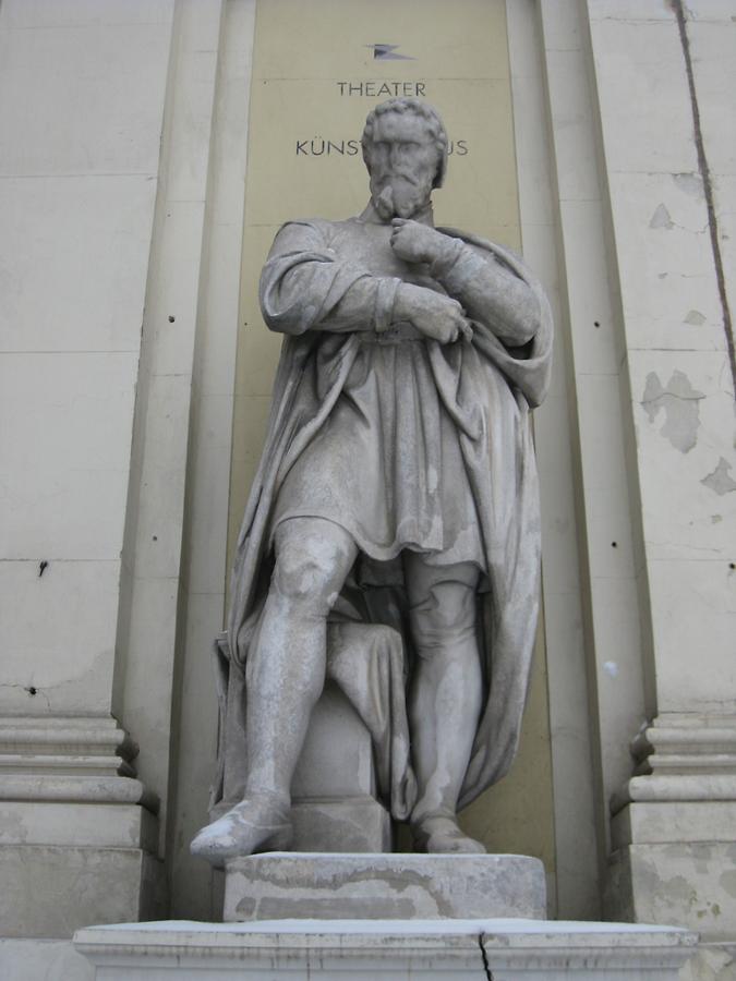 Michelangelo Buonarotti Denkmal von A. Wagner