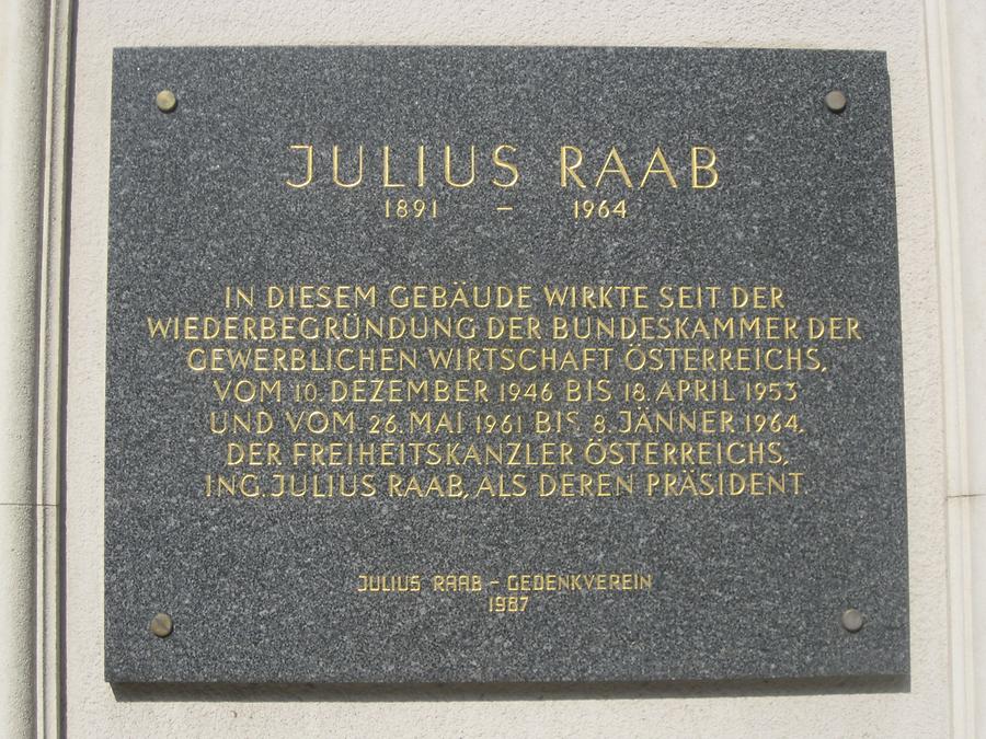 Julius Raab Gedenktafel