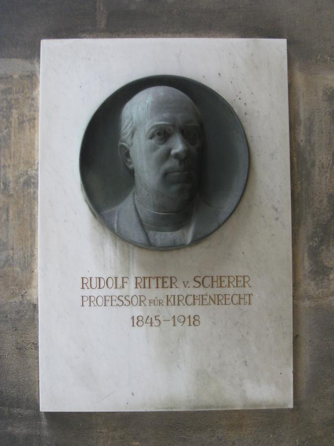 Rudolf Ritter von Scherer Gedenktafel