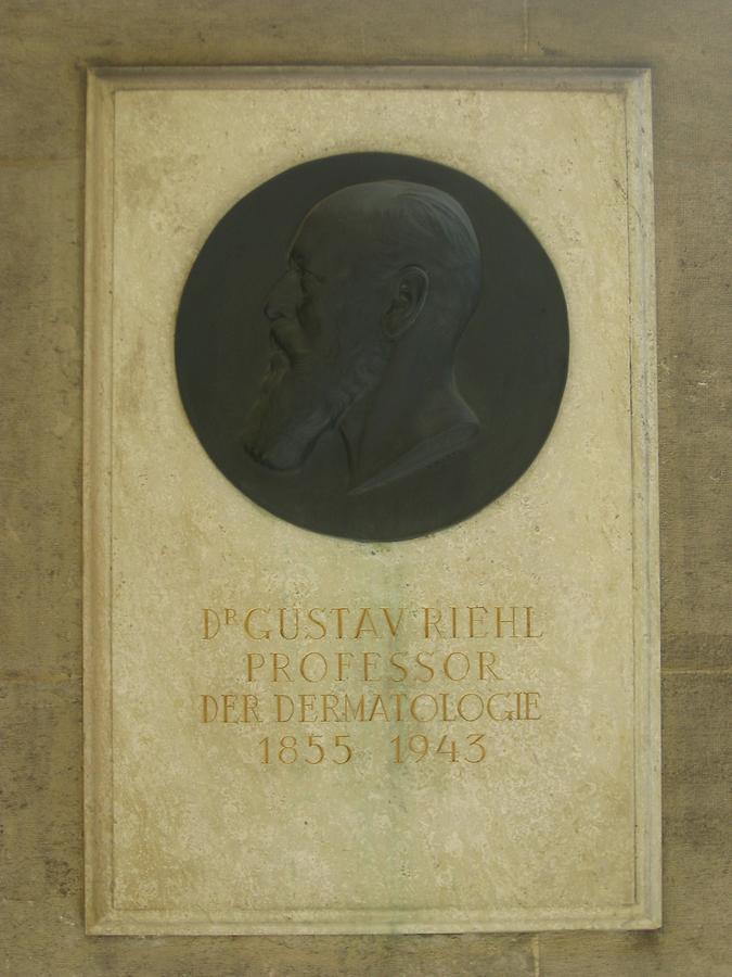 Gustav Riehl Gedenktafel