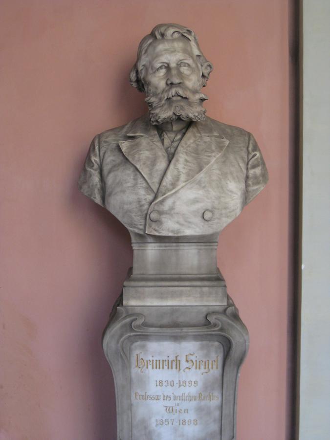 Heinrich Siegel Gedenkbüste