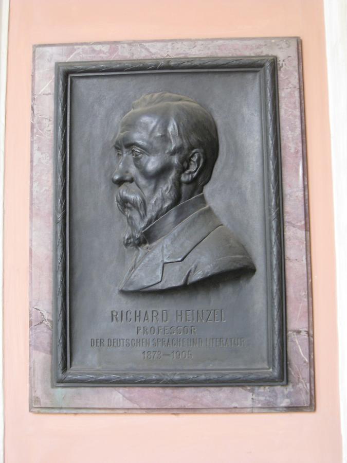 Richard Heinzel Gedenktafel