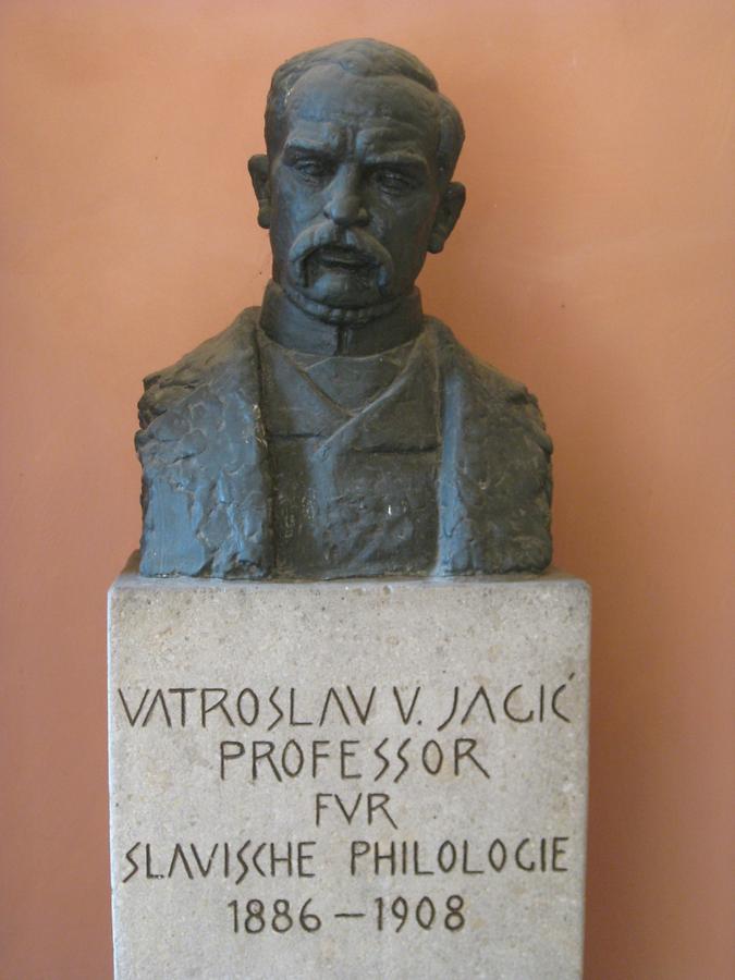 Vatroslav V. Jagic Gedenkbüste