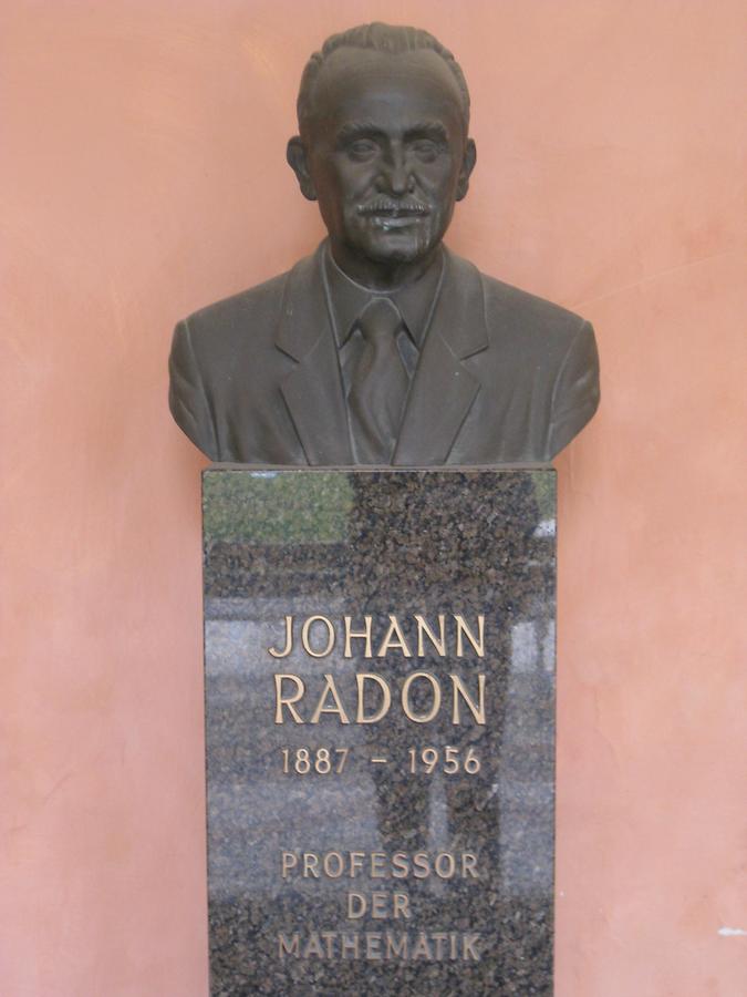 Johann Radon Gedenkbüste