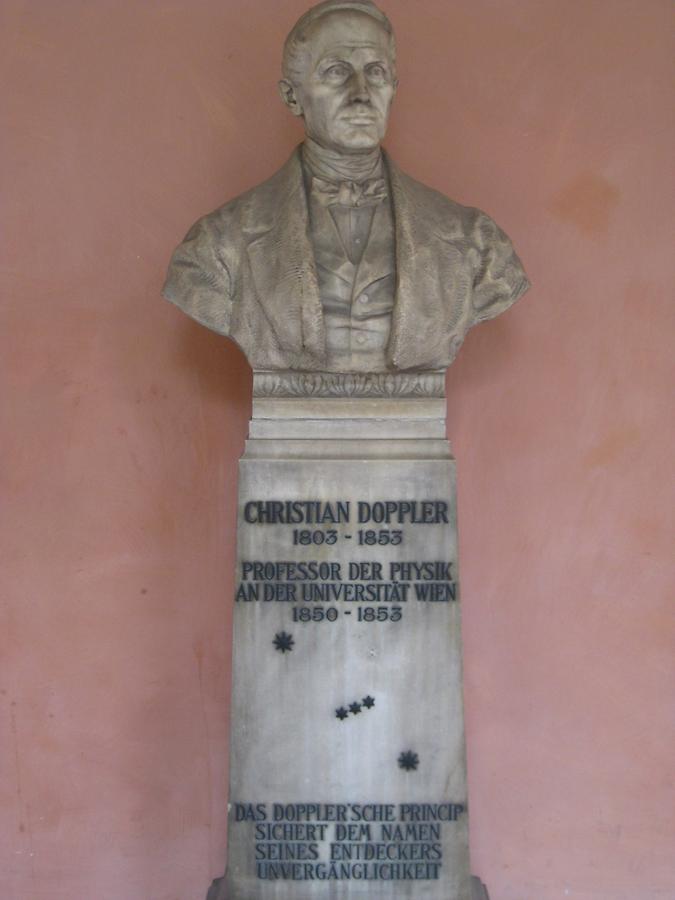 Christian Doppler Gedenkbüste