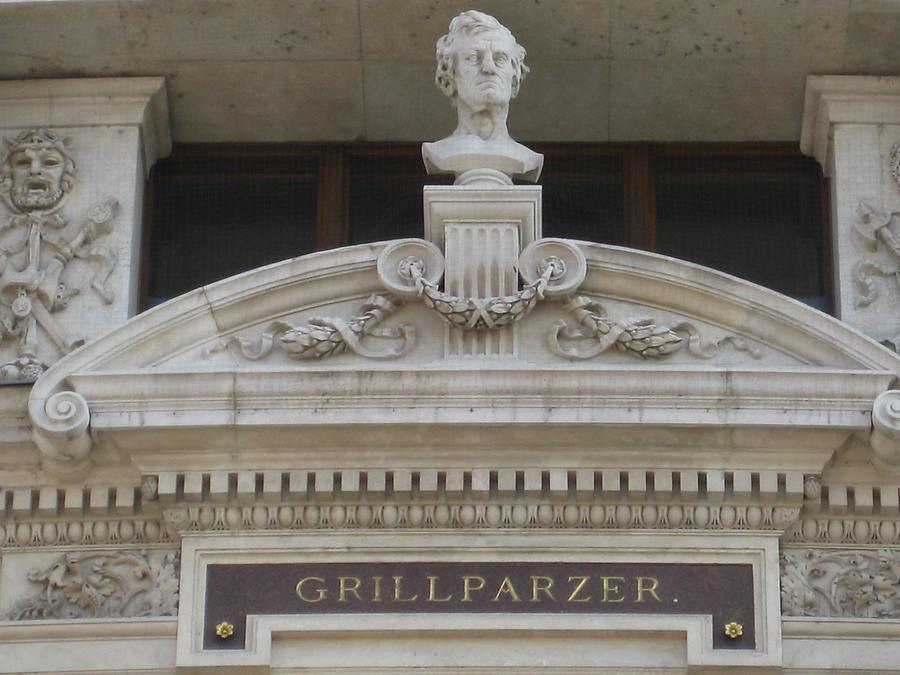 Franz Grillparzer Gedenkbüste