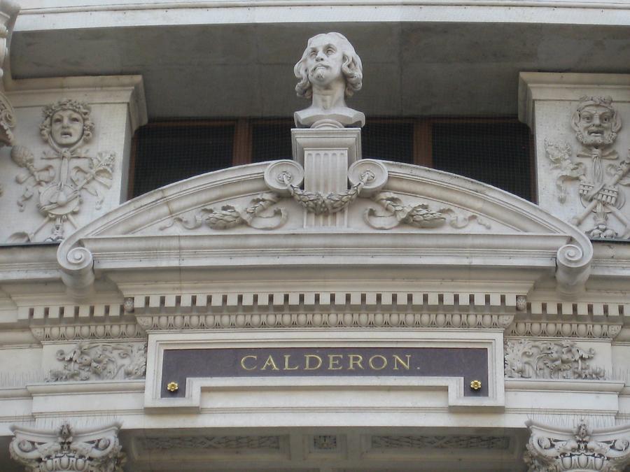 Calderon de la Barca Gedenkbüste