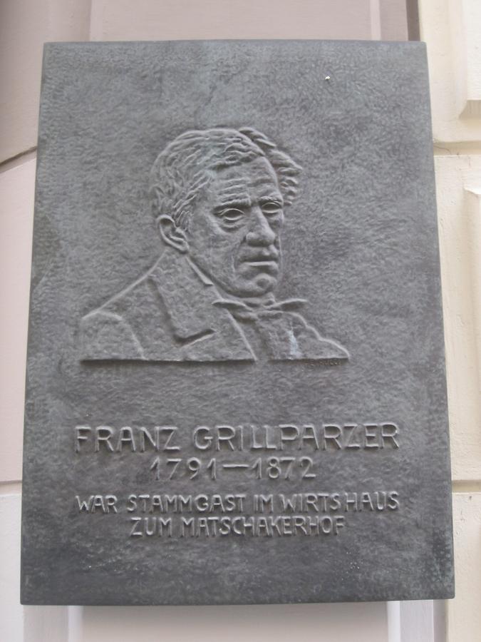 Franz Grillparzer Gedenktafel