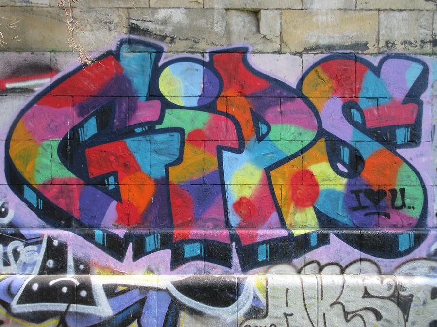 Graffito 'Gips'