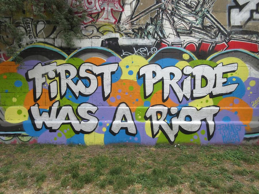 Graffito First Pride was a Riot