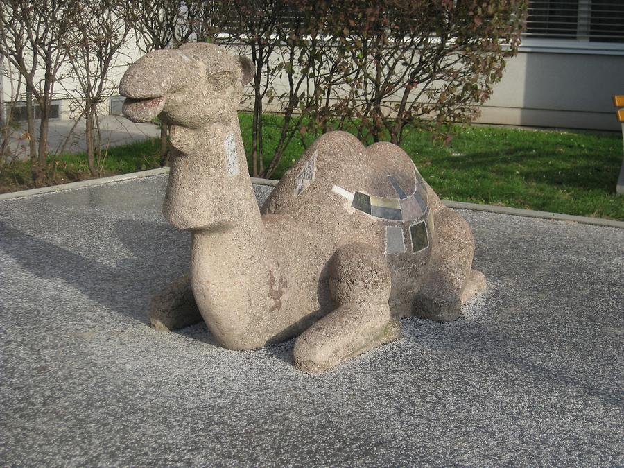 Plastik 'Kamel' von Otto Eder 1958
