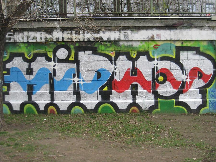 Graffito 'HipHop'