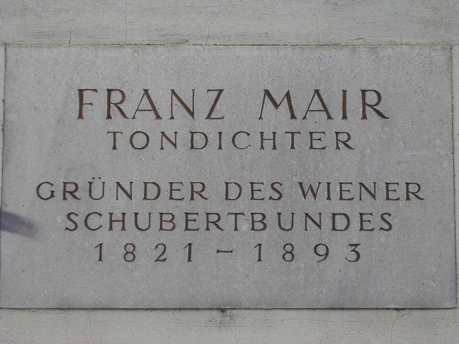 Franz Mair Gedenktafel