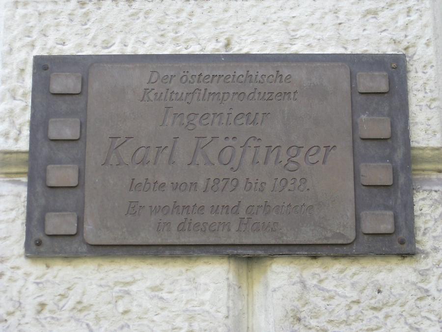 Karl Köfinger Gedenktafel