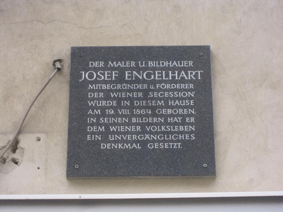 Josef Engelhart Gedenktafel