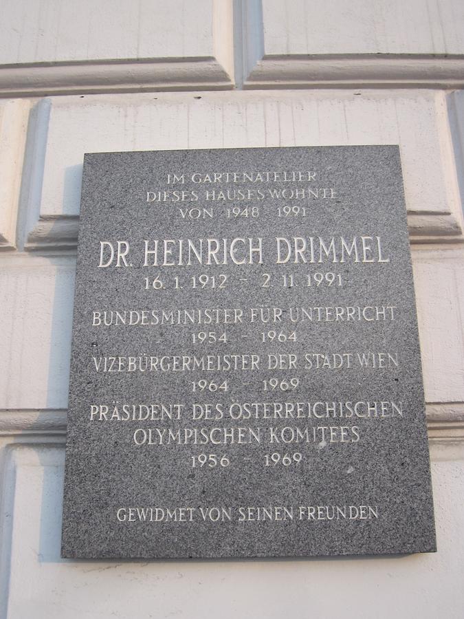 Heinrich Drimmel Gedenktafel