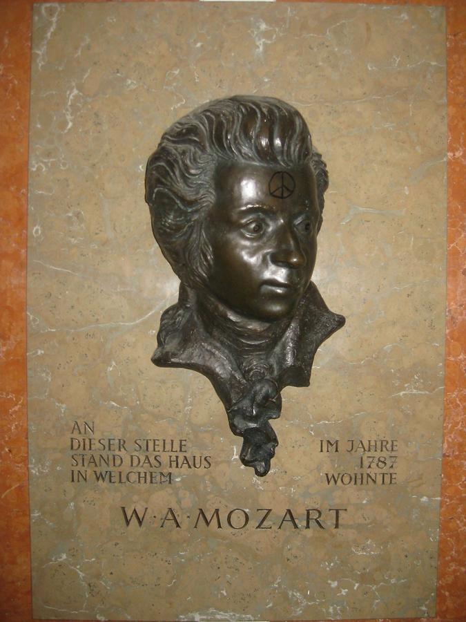 Mozart Gedenktafel