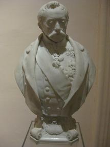 Joseph Wenzel Graf Radetzky-Büste von Giovanni Emanueli 1854
