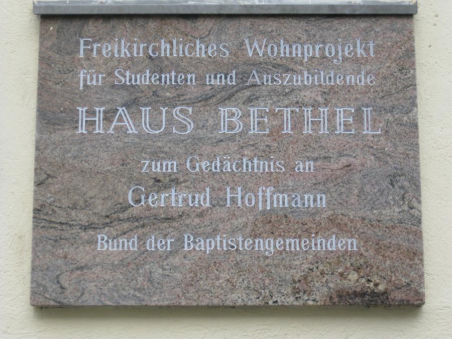 Getrud Hoffmann Gedenktafel