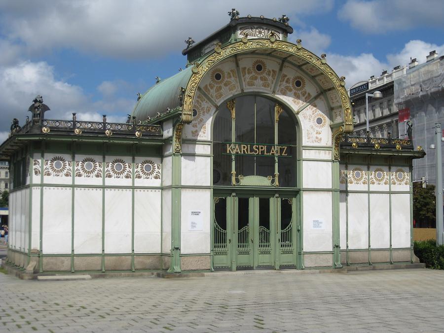 Otto Wagner-Pavillon West (zu Wien Museum)