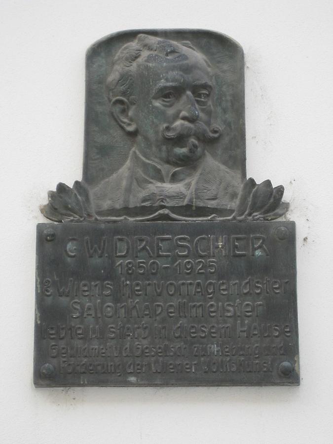 Carl Wilhelm Drescher Gedenktafel
