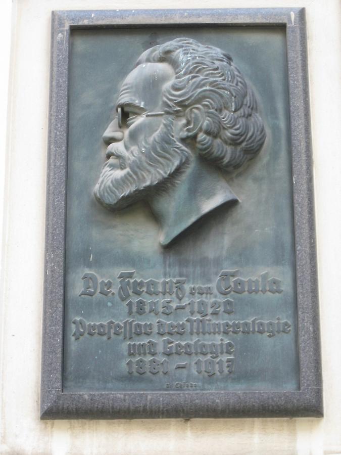 Franz von Toula Gedenktafel