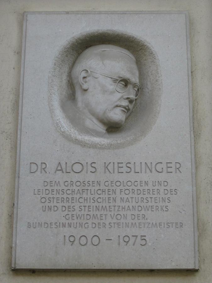 Alois Kieslinger Gedenktafel