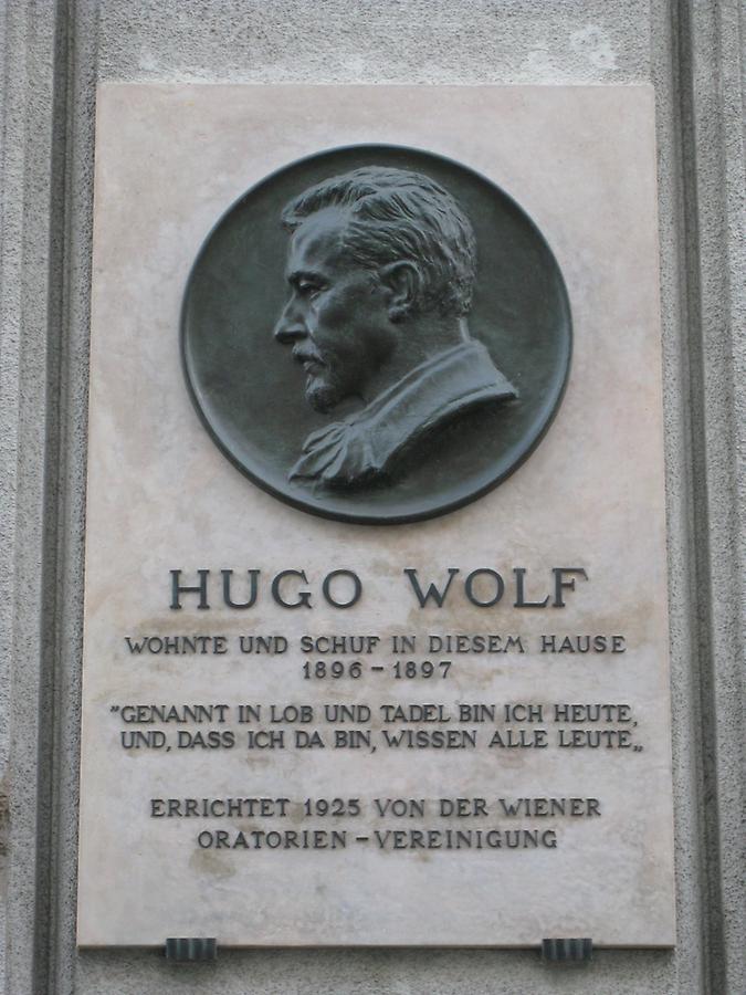 Hugo Wolf Gedenktafel