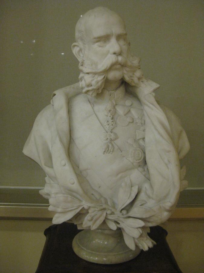 Kaiser Franz Joseph I.-Büste von Viktor Tilgner 1885