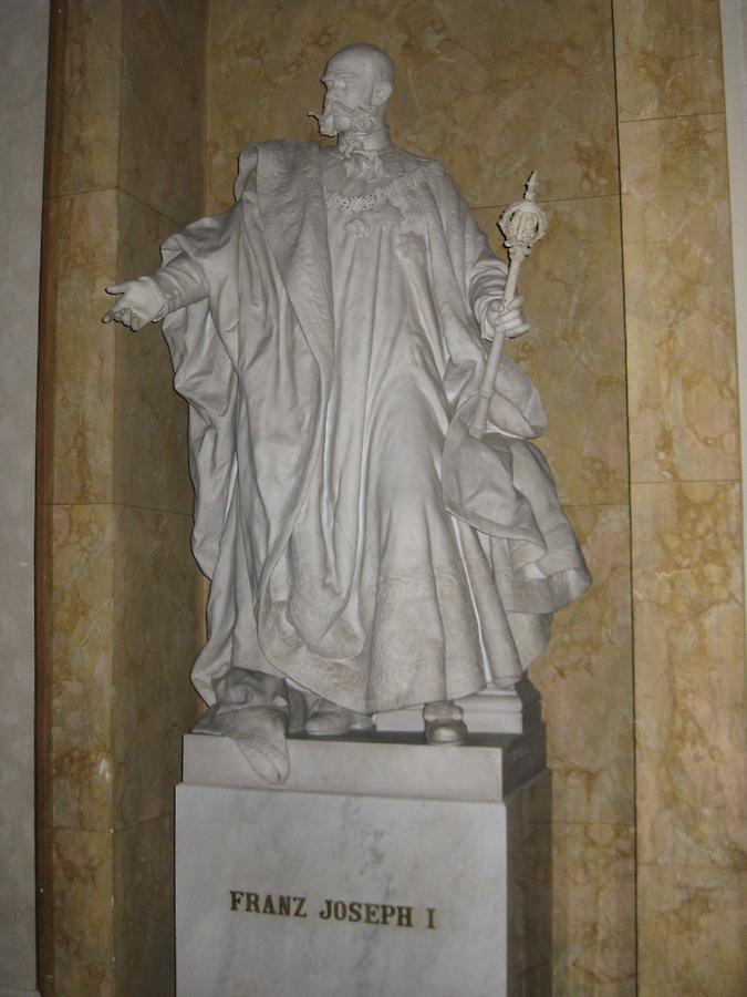 Kaiser Franz Joseph I. Denkmal von Rudolf Weyr 1895