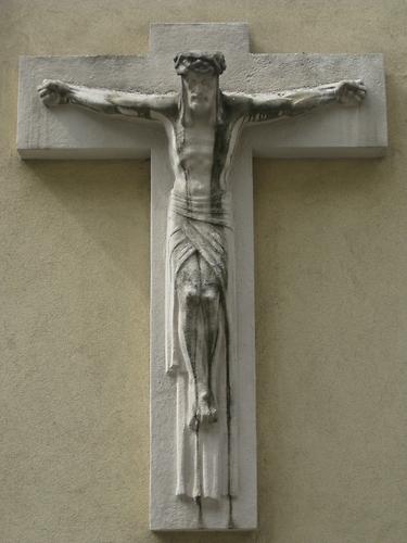 'Jesus am Kreuz'-Wandstatue von Carl Wollek 1936 | 5 ...