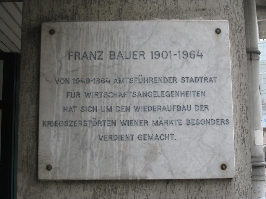 Franz Bauer Gedenktafel