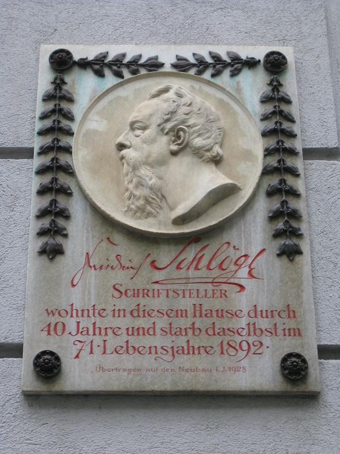 Friedrich Schlögl Gedenktafel