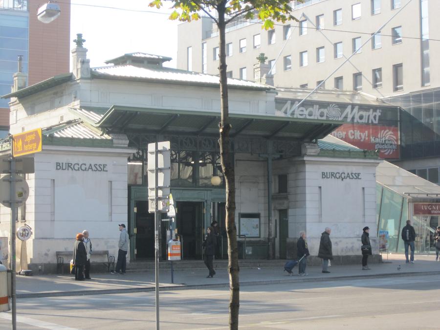 U4-Station Burggasse