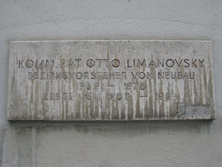 Otto Limanovsky Gedenktafel