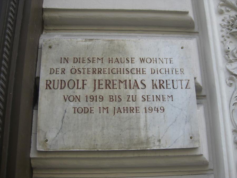 Rudolf Jeremias Kreutz Gedenktafel