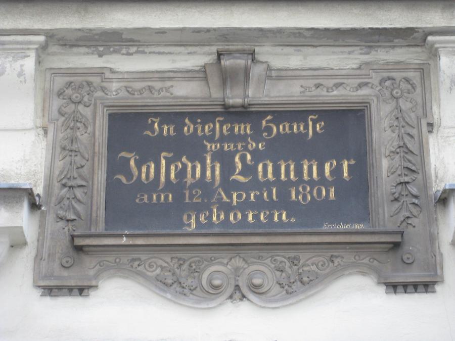 Joseph Lanner Gedenktafel