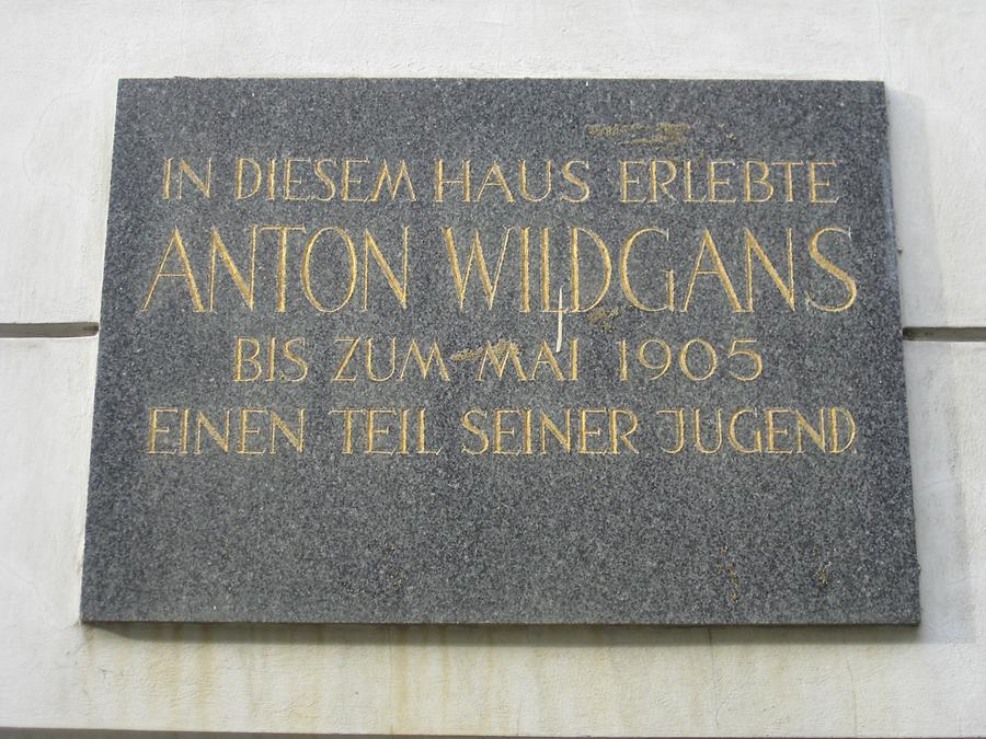 Anton Wildgans Gedenktafel