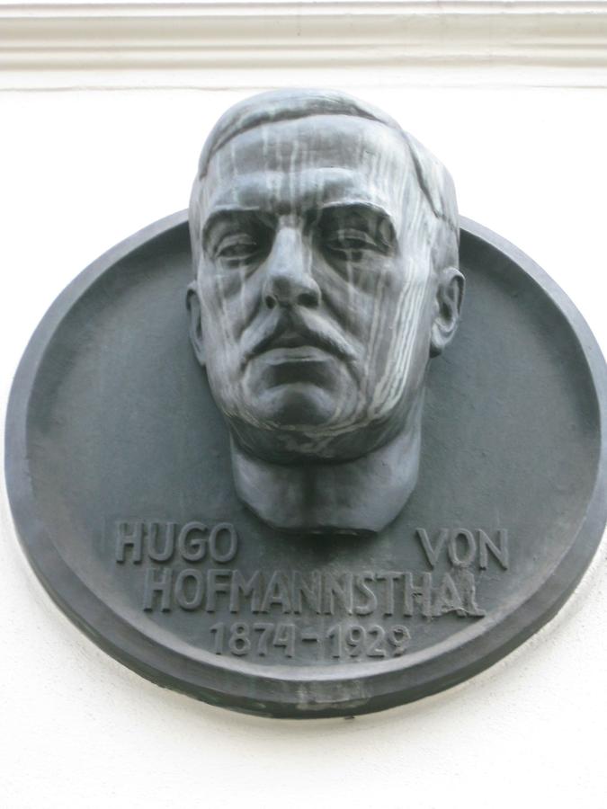 Hugo von Hoffmannsthal-(Relief)Gedenktafel