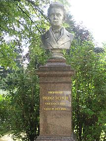 Franz Schuh Denkmal von Alexander Mailler 1875