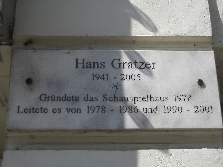 Hans Gratzer Gedenktafel